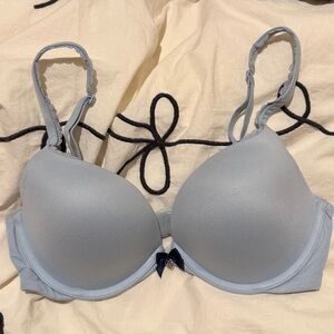 Victoria's Secret light blue push up bra